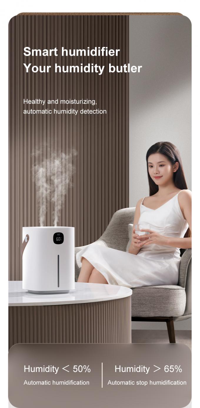 HOMEFISH 2000ml/2L комнатный увлажнитель H2O Увлажнитель воздуха 4000mah 0