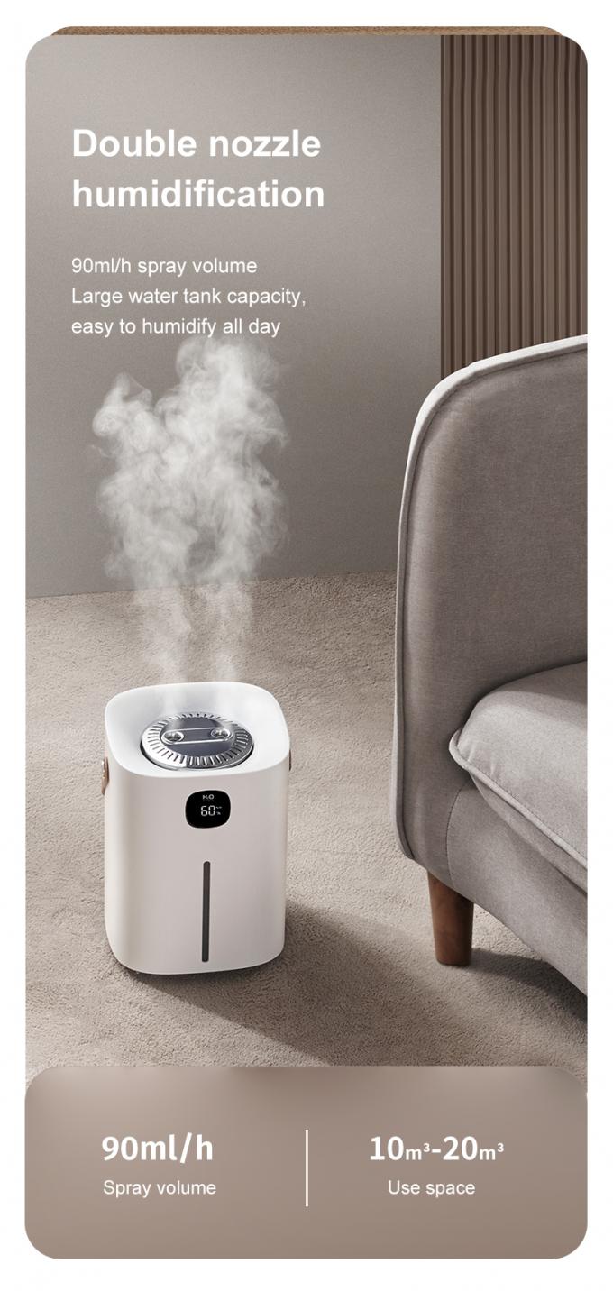 HOMEFISH 2000ml/2L комнатный увлажнитель H2O Увлажнитель воздуха 4000mah 2