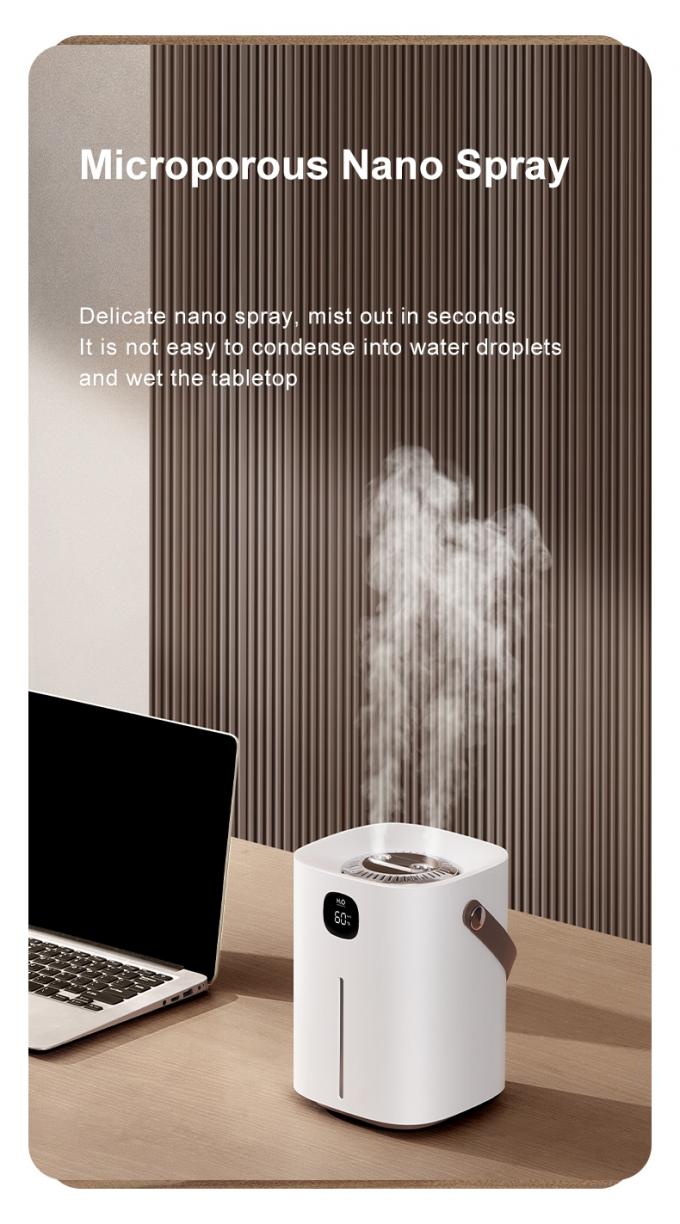 HOMEFISH 2000ml/2L комнатный увлажнитель H2O Увлажнитель воздуха 4000mah 8