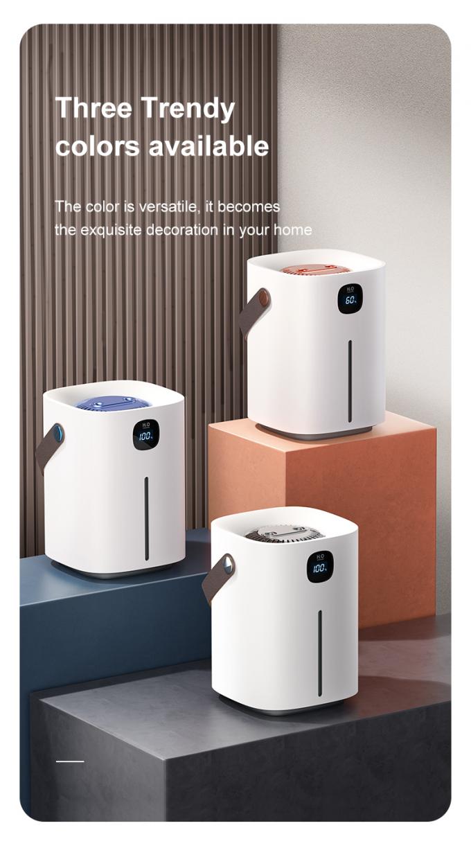 HOMEFISH 2000ml/2L комнатный увлажнитель H2O Увлажнитель воздуха 4000mah 12