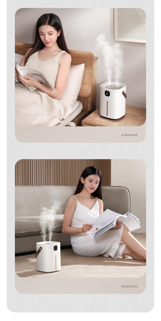 HOMEFISH 2000ml/2L комнатный увлажнитель H2O Увлажнитель воздуха 4000mah 18
