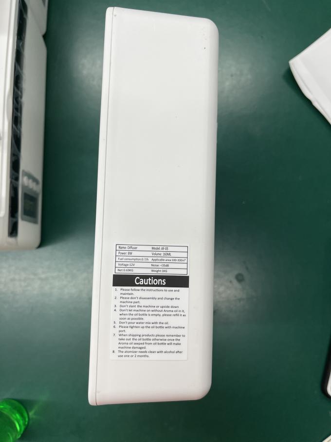 HOMEFISH Стенный диффузор для эфирных масел ABS PP без воды 160 мл 34kpa 2