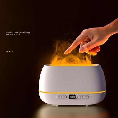 Купить 2023 Новый Дизайн Ультразвуковой Диффузор Пламени 200 мл RGB Легкий Увлажнитель Пламени С Удаленным Управлением Ароматический Диффузор Для Дома online manufacture