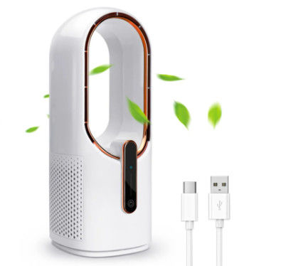 Хорошая цена HOMEFISH Вентилятор без листьев Увлажнитель помещения USB перезаряжаемый воздухоохладитель 3 Гера онлайн