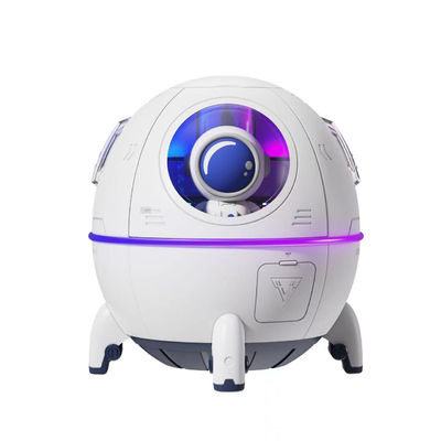 Хорошая цена Оптовая продажа Cute Design Space Capsule Увлажнитель воздуха USB перезаряжаемый Мини портативный Ультразвуковый Увлажнитель воздуха с светодиодным освещением онлайн