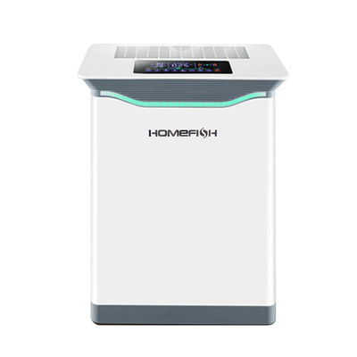 Хорошая цена Homefish Oem Purificador Cadr 410M3/H Pm2.5 УФ Светлый Умный Уборщик воздуха Умыватель Ионизатор Скраббер Wifi Коммерческий Уборщик воздуха онлайн