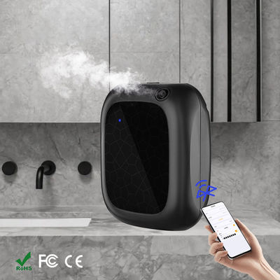 Хорошая цена Коммерческий отель WIFI Умный диффузор запаха Стенный монтируемый 200 мл бесводный небулайзер портативный мини-стольный диффузор запаха масла онлайн