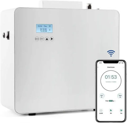 Хорошая цена WIFI Интеллектуальный контроль Эфирные масла Диффузер 800 мл Большой вместимости коммерческий отель безводная электрическая ароматическая диффузер онлайн